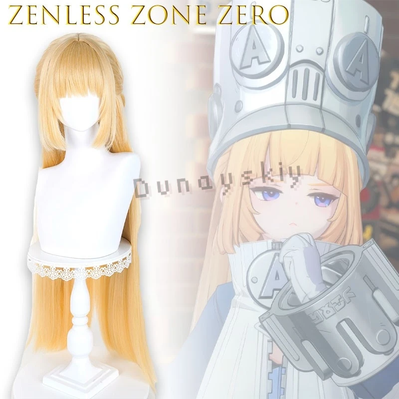 

Zenless Zone Zero Norma Cosplay Wig Scalp Top Thick Mixed Fluffy Silk One Piece Braided Ready To Wear Restore Character Shape