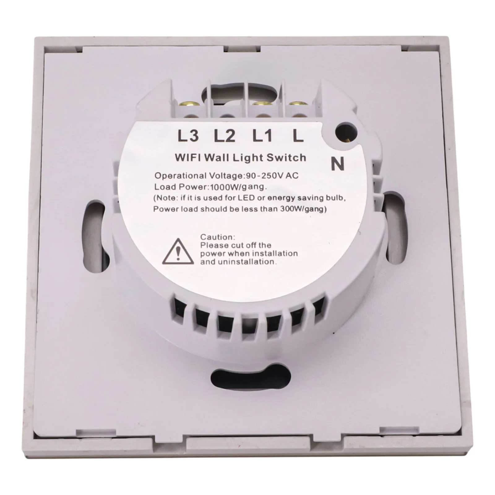 

Для приложения Tuya Wi-Fi сенсорный переключатель управления освещением управление домашней автоматизации 86*86*35 мм энергосберегающий выключатель света энергосберегающий