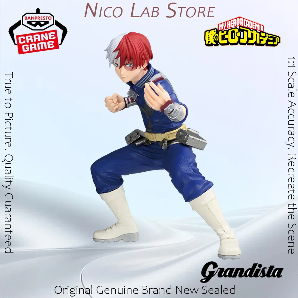 

Original In Stock BANPRESTO Grandista My Hero Academia Todoroki Shoto Figure Anime Model Toy