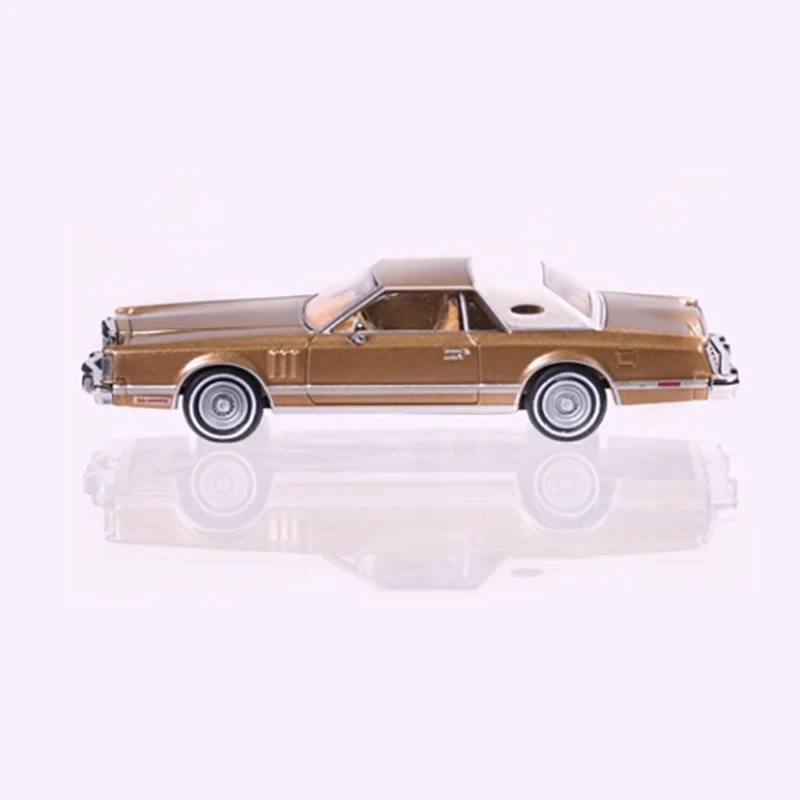 1:87 Scale Continental Mark 5 Plastic Classic Retro Car Model Finished Product Simulation Toy Collection Gift Static Model