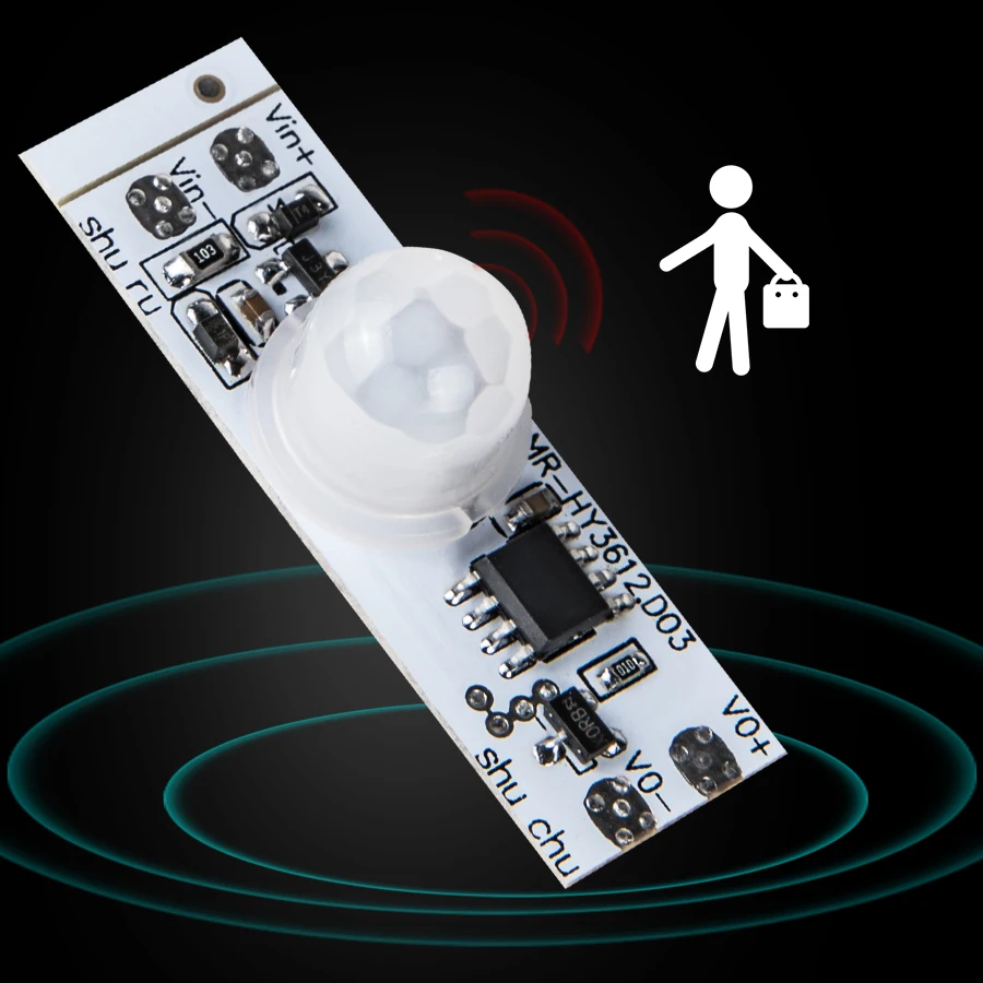 DC12/24V Vinger Hand Sweep Pir Motion Sensor Switch Module 3A Ir Infrarood Inductie Body Sensor Detector Controller schakelaar