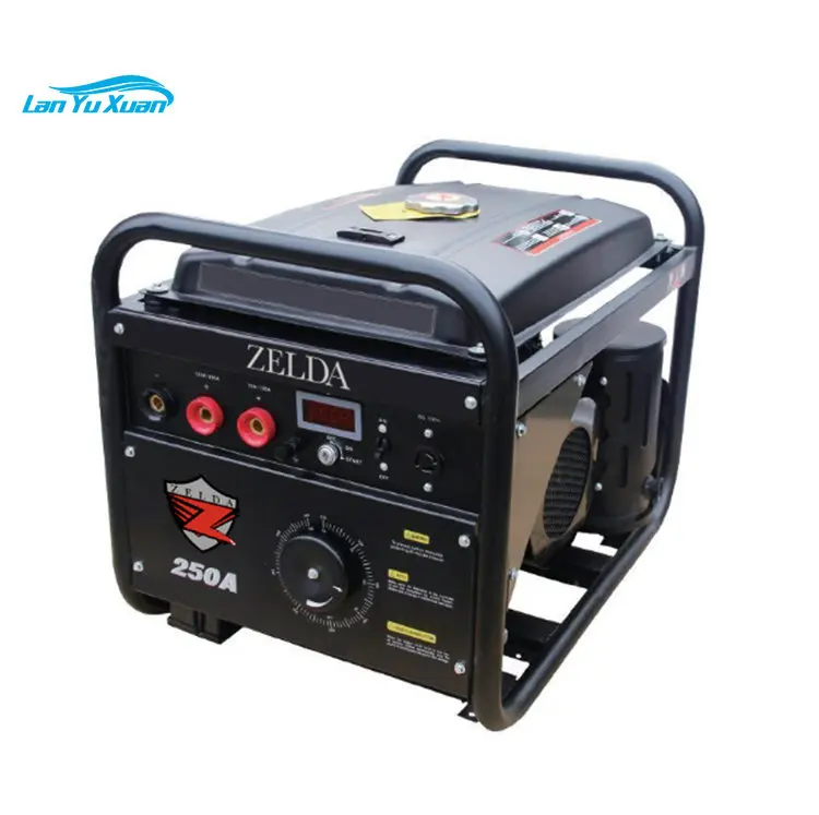 Electric Start Welding Equipment Portable Gasoline Welding Generator