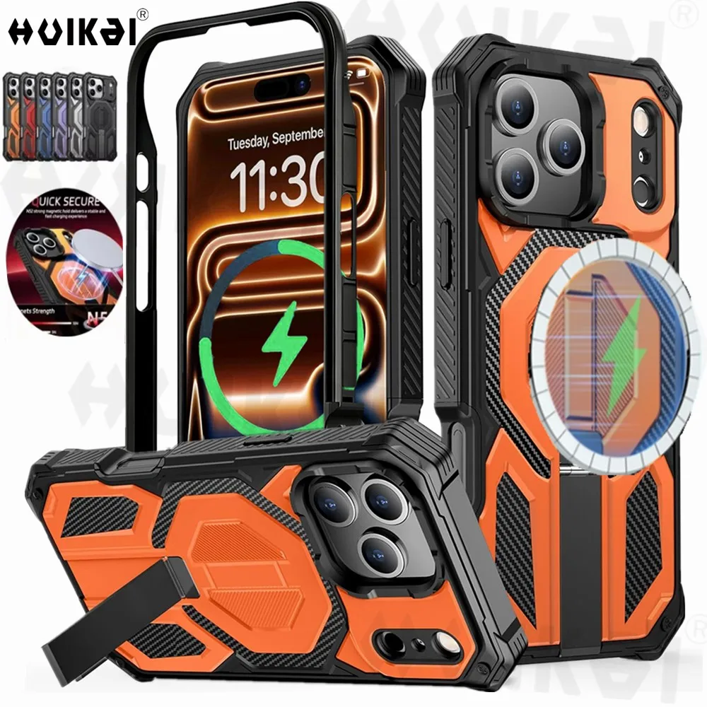 Magnetic For iPhone 17 Pro Max Phone Case with MagSafe Invis