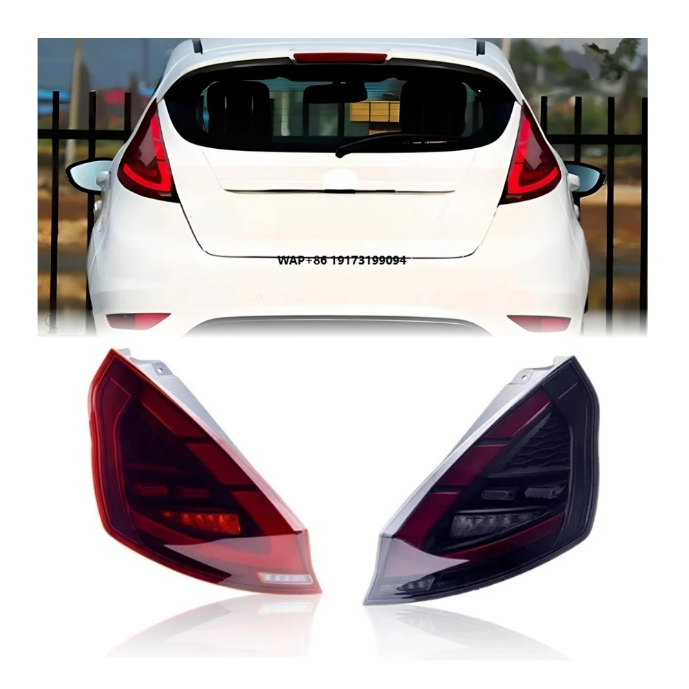 

Fiesta 2009-2015 Car LED Tail Light Auto Fog DRL Brake Turn Signal Lamp Plug and Play Automotive Accessories
