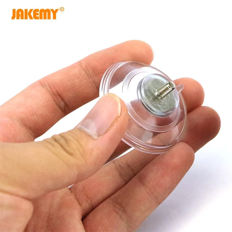 Jakemy قوية شفافة شاشة LCD شفط كأس قطر 41 مللي متر تفكيك مجموعة أدوات إصلاح للهاتف المحمول والكمبيوتر المحمول
