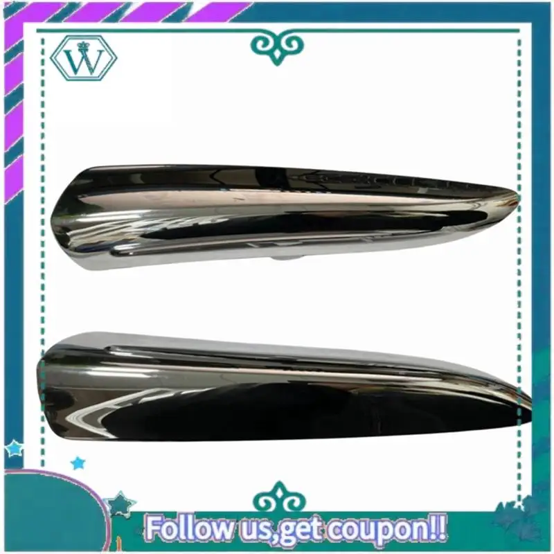 

AA92-1Pair Car Front Fender Trim Strip 96732937VD 96732938VD For Citroen DS5 2011-2018 Bumper Wing Chrome Decorative Parts