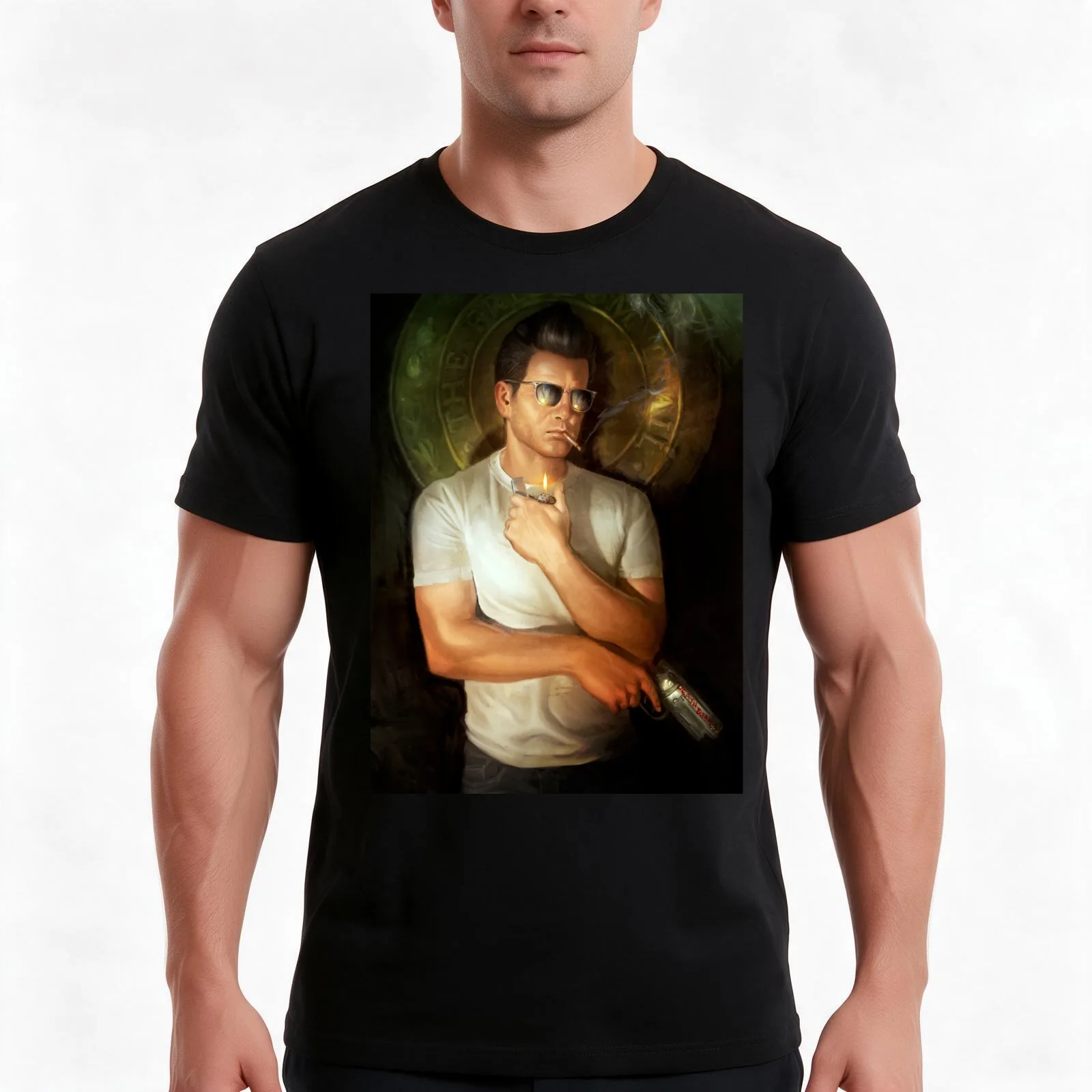 Thick as Thieves T-Shirt, Summer Casual Cotton Tee, Oversized Streetwear Tops, Vintage Graphic Print, Loose Fit Short Sleeve