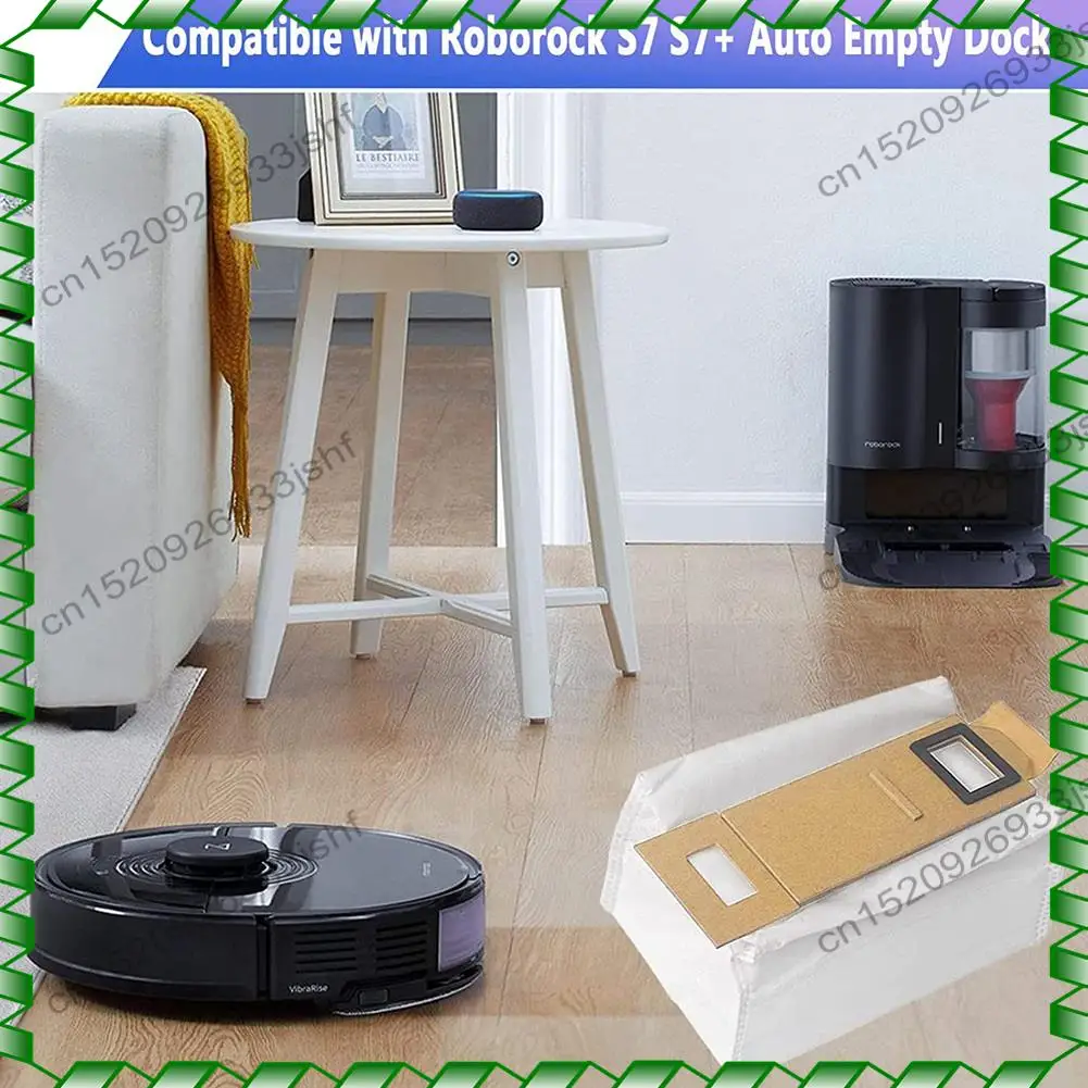 -BOFF, 10 шт., аксессуары для мешков для пыли для Xiaomi Roborock S7 T7S T7plus T7S Plus, мешки для пылесоса, автоматическая всасывающая станция