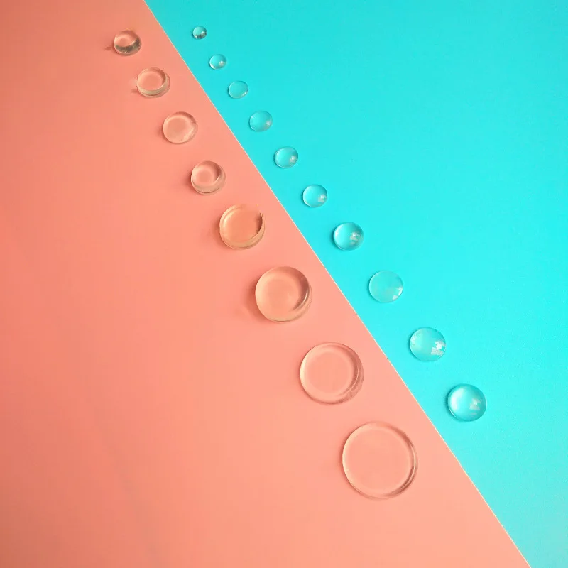 9-20mm piedini autoadesivi in gomma siliconica cuscinetti per mobili da cucina adesivo in Silicone paraurti ammortizzatore cuscino cuscino per mobili Dock