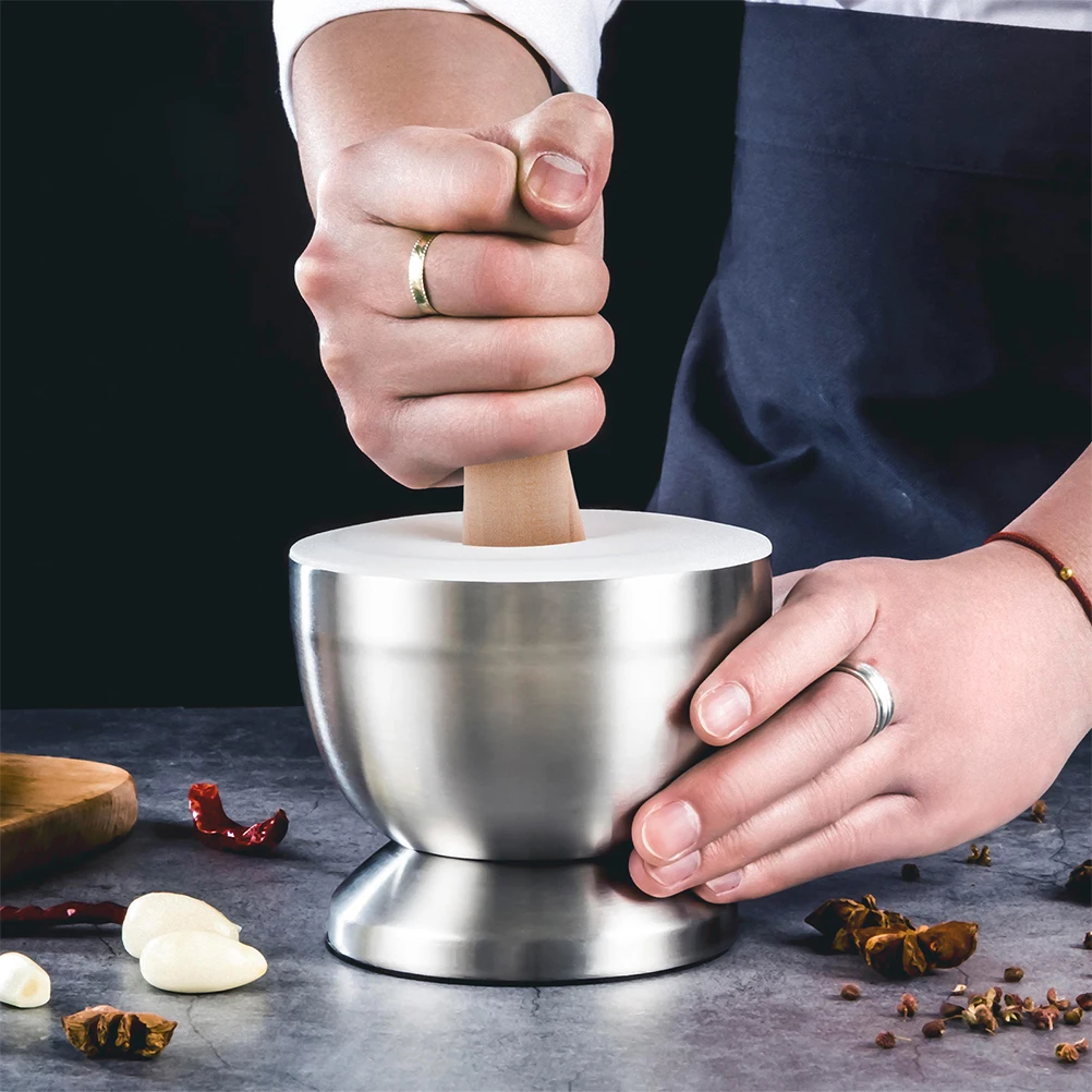 

3pcs Wooden Food Grinding Stick For Garlic Spice Grinder Potatoes Pestle Kitchen Mallet Muddler Meat Tenderizer Tool