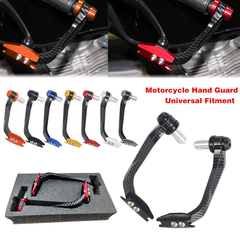 

1Pair Aluminum Motorbike Handguard Motorcycle Falling Protection Unviersal for Husqvarna Duke Motocross Hand Guard Motorcycle