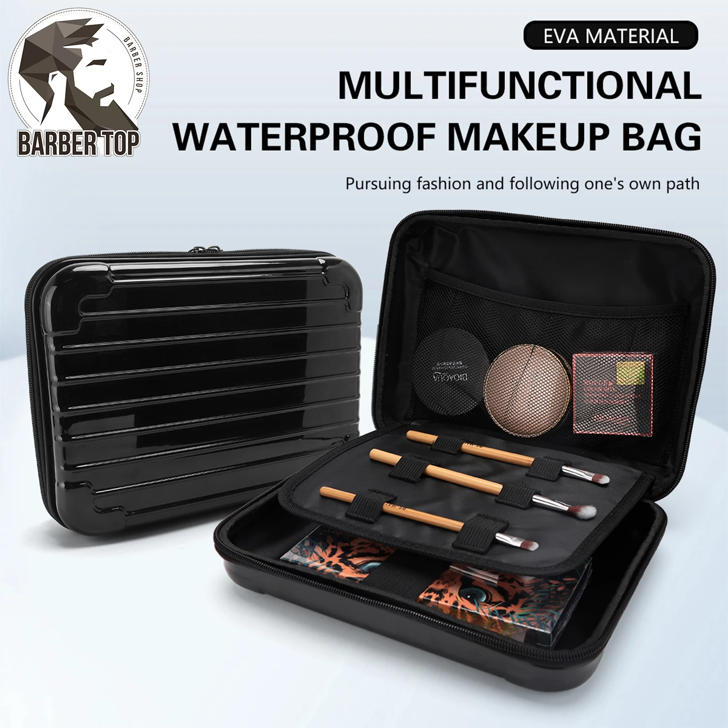 Fashion Bag Beauty Salon Make-up Bag Hairdressing Electric Clippers Storage Bag Shockproof Barber Scissors Case Gift