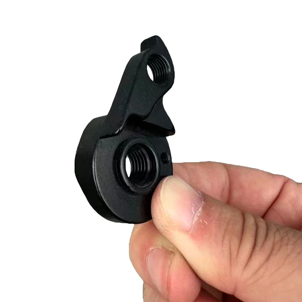 Percha de cambio trasera de aluminio CNC, compatible con Thomson, eje pasante, distancia central de 28 mm, negro, protector de marco