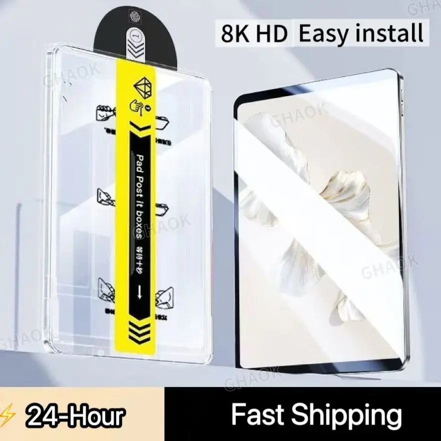 

Комплект автоматической установки закаленного стекла для Xiaomi Redmi Pad Pro 12,1, стекло для redmi pad pro 2024, 9H, пленка