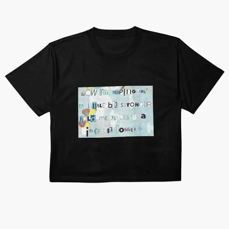 Mayday Parade Jersey A Lesson In Romantics Collage Sticker Art Boxy T-Shirt