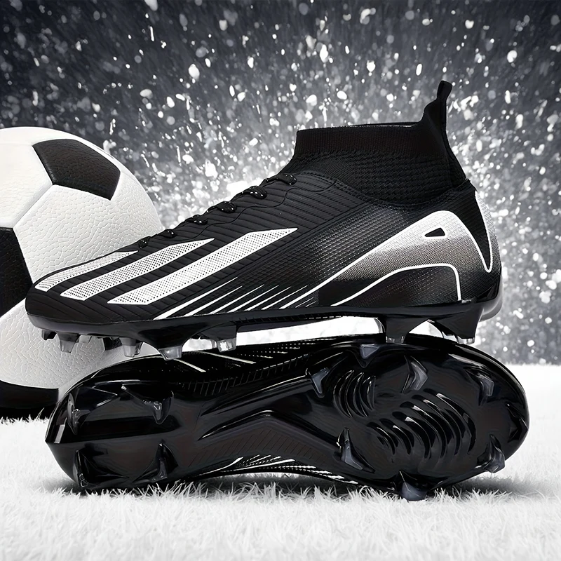 

New Men Football Boots Cleats Boys Ultralight Sport Soccer Shoes Adult Professional Non-Slip Comfortable Training Match Grass