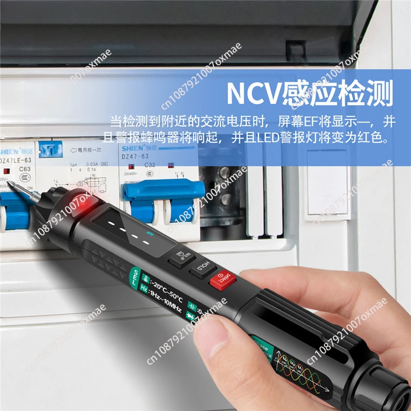 A3008 Digital Multimeter Test Pen 6000 Counts Auto Intelligent Sensor Electrical AC/DC Voltage NonContact Tester Pencil