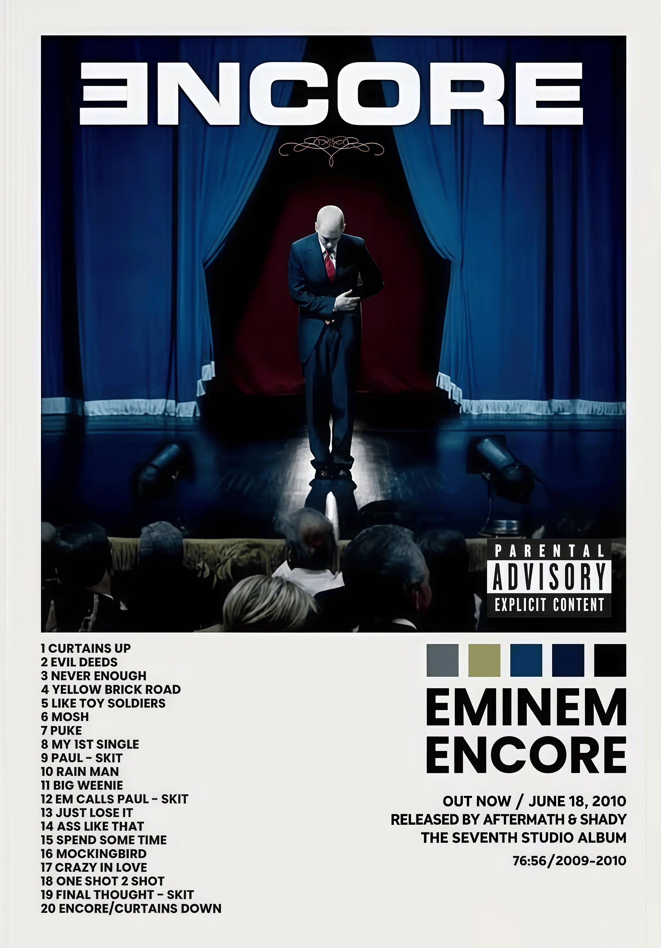 Hip Hop Rap Star Drake Eminem Muziek Albumhoezen Poster Print Canvas Schilderij Wall Art Picture