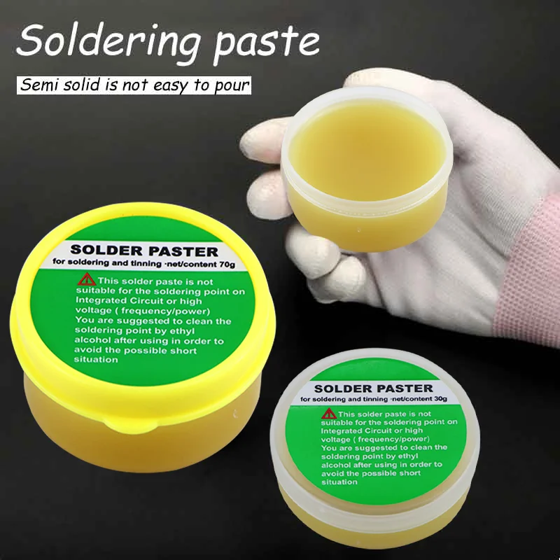 Soldering Flux Lead-Free Tin Solder Paste Rosin Welding Flux For SMD PCB LED Soldering Repair Oil Soldering Flux