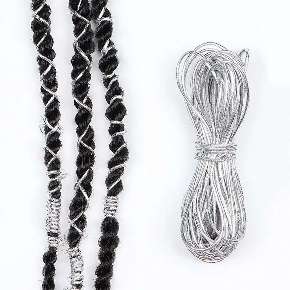 Braids Braided Hair Styling Tool Thin Thread Women Hip-hop Hair Tie Braiding Rope Band Hair Braiding String Hair Wrap String