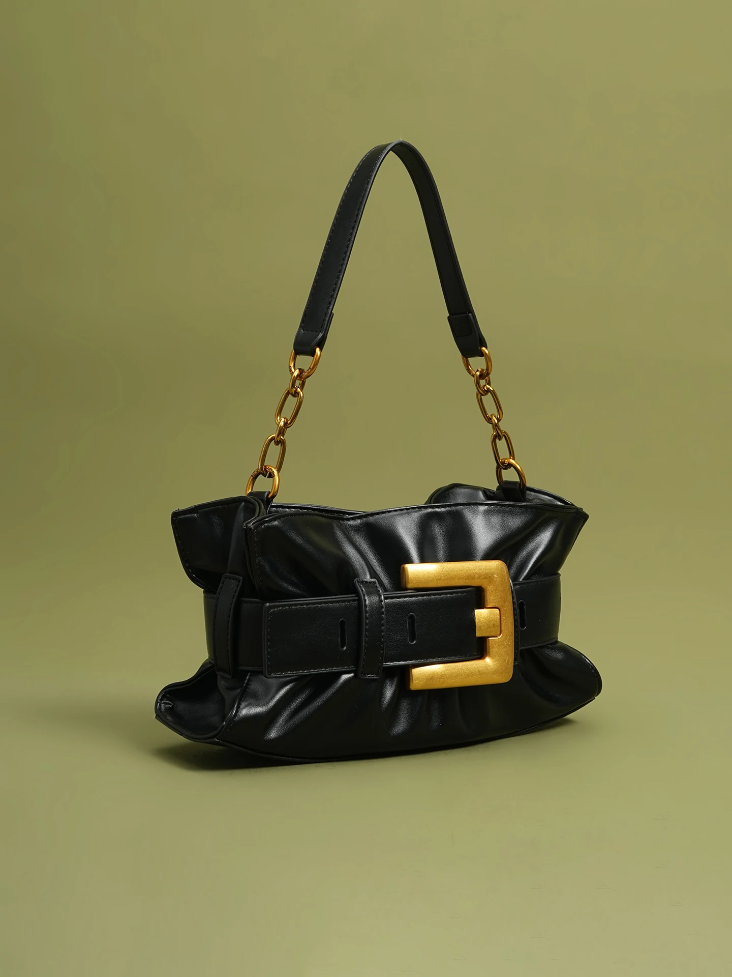 

Новинка 2023 года, плиссированная сумка-облако, высококачественная текстурированная сумка с пряжкой на ремне, сумка через плечо под мышками, качественная сумка на плечо для поездок на работу