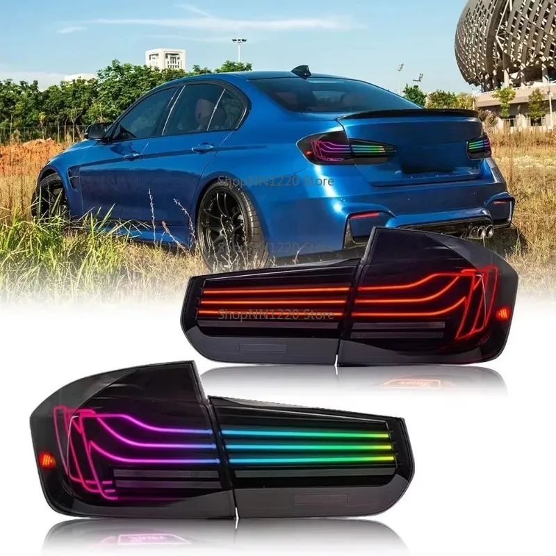 Auto New Upgrade CSL Tail Lights for    M4 F82 3 Series F32 2014-2020 LED CSL     Style Rear Lights F33 F36 F83