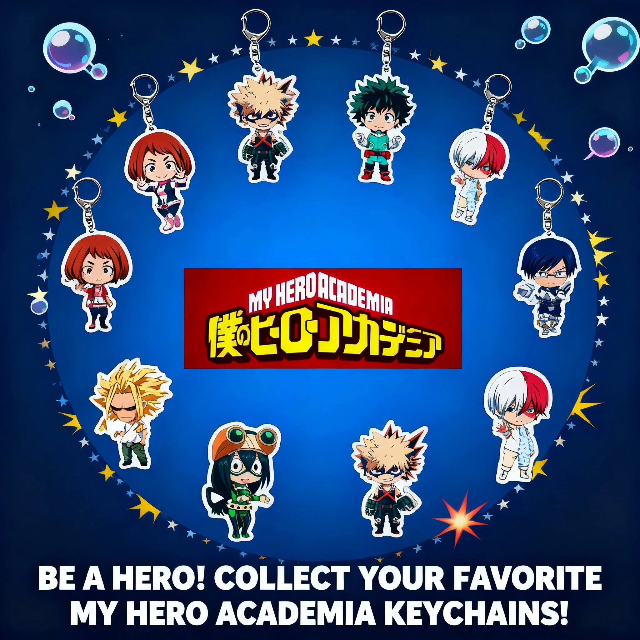 

Акриловый брелок MY HERO: Boku no Hero Academia, Q-версия, креативный кулон в стиле кампуса, различные варианты, школьные аксессуары