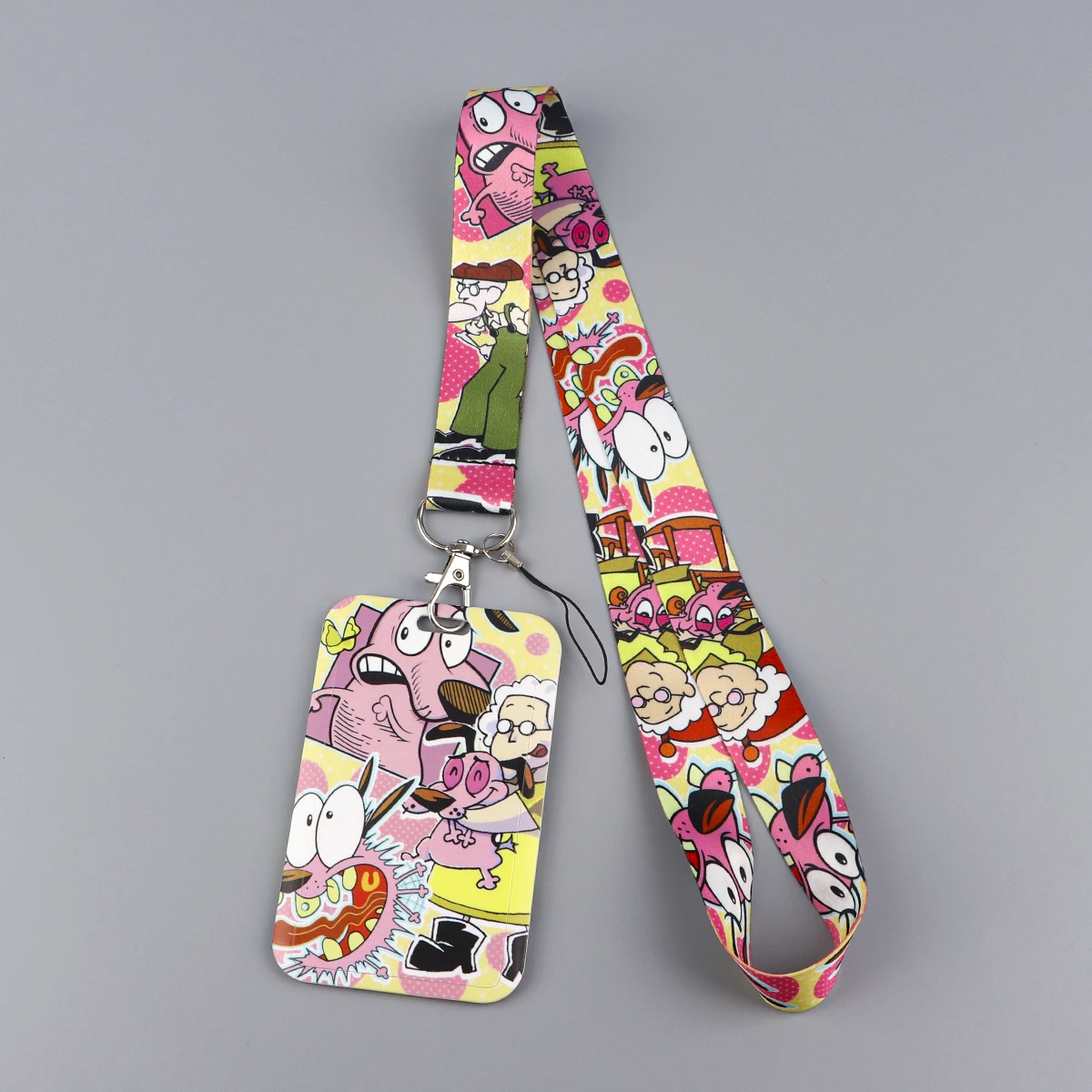 Comedy Animation Neck Straps Lanyard Car Keychain ID Card Pass Gym Mobile Phone Key Ring Badge Holder Jewelry