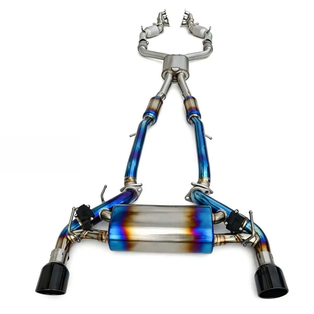 Racing Exhaust System for Infiniti Q50 Q60 3.7 2010-2024 Titanium Alloy Valve Tuning Exhaust, Enhancement Exhaust Car Sound