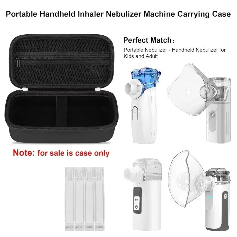 Household Handheld Home Strong Case Travel EVA Atomizer Machine Holder Bag Mesh Storage Bag For Inhaler Nebulizer Machine