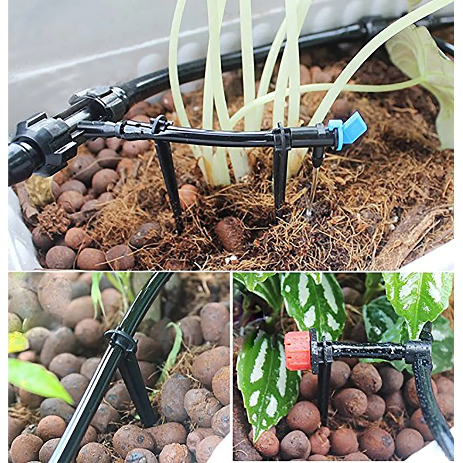 Drip Tubing Hold Fixing Stakes Drip Irrigation Hoses Lifting Tool for Drip Irrigation 4/7mm Pipes