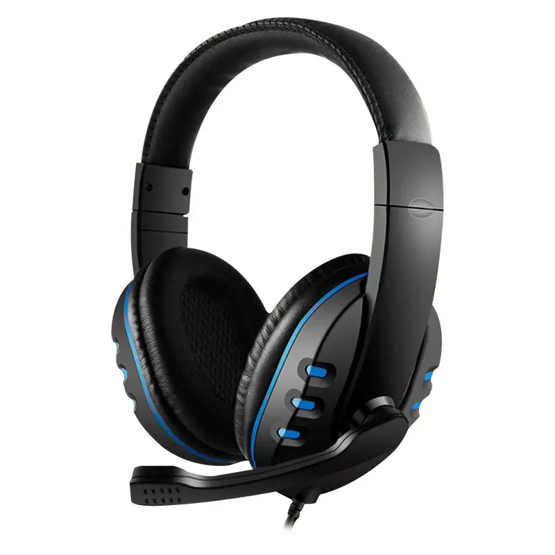 POWERMASTER PM-4277 3.5MM JACKLI MİKROFONLU I KULAKÜS HEADSET black/blue 1.2M wired