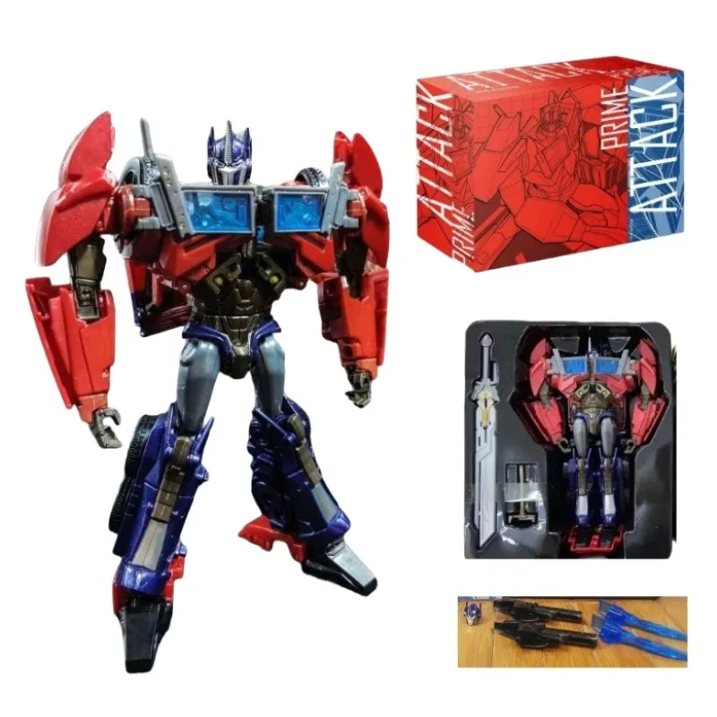 In Stock Transformation Toy Apache TFP King Kong Leader Japanese Version Color Optimus OP Charge Pillar Action Figure Model Gift