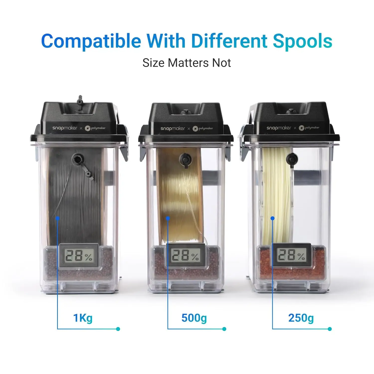 3D Printer Accessories For Snapmaker Filament Dryer Box 360. PTC Fast Heating For 3D Printer 1.75/2.85/3mm Filament