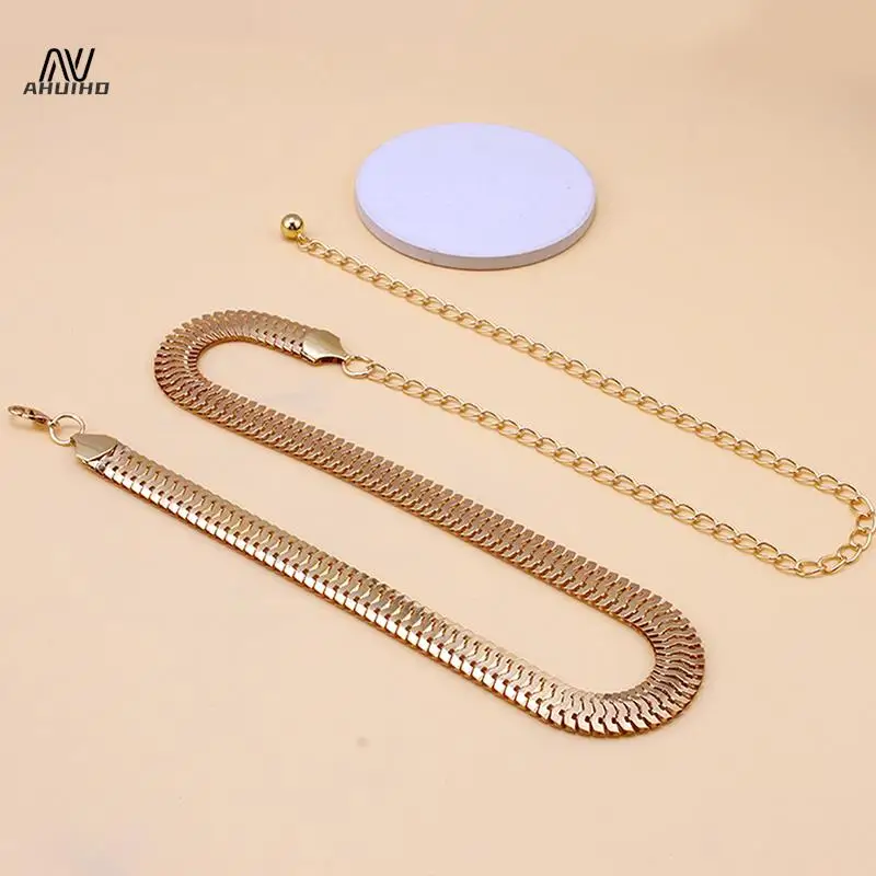 Vrouwen Mode Riemen Luxe Designer Riem Retro Zilver Gesneden Holle Ketting Riem Voor Vrouwen Elegante Ronde Metalen Vrouwen Riem