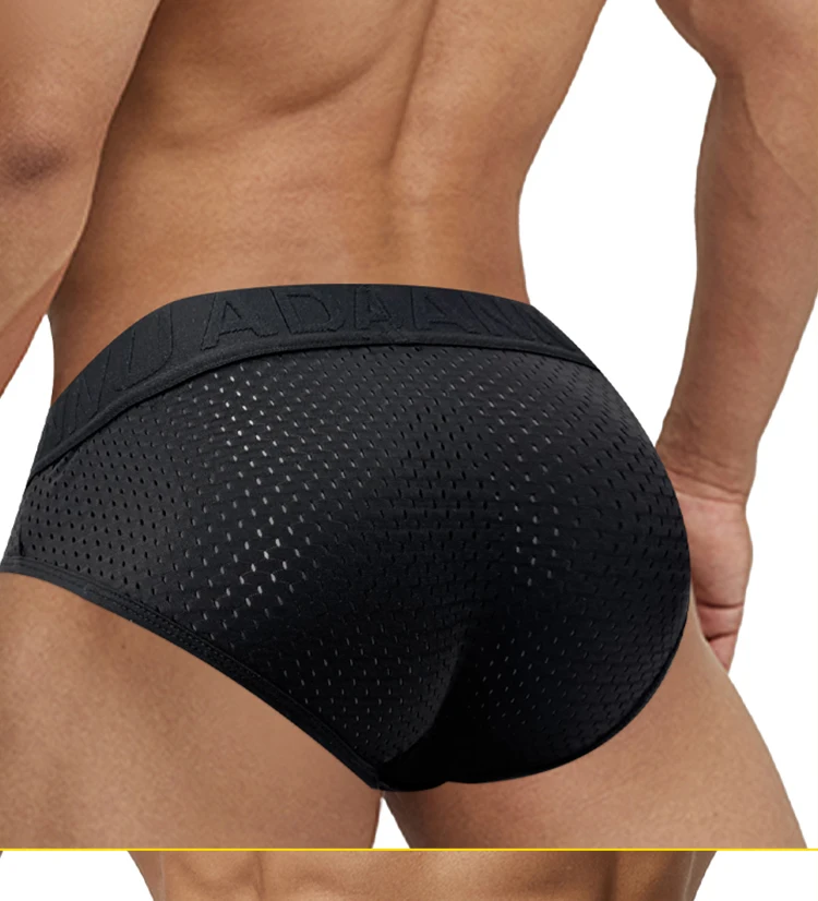 Calzoncillos de Verano y Primavera para Hombre, Diseño con Bolsillo Separado, Malla Transpirable, Ropa Interior Deportiva Delgada y Fresca para Hombre