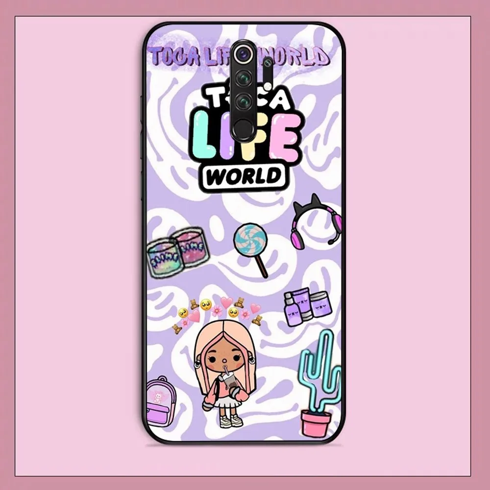 Toca Boca Toca Life World Phone Case For Redmi Note 4 X 5 A 6 7 8 T 9 9S 10 11 11S 11Epro Poco M3 pro