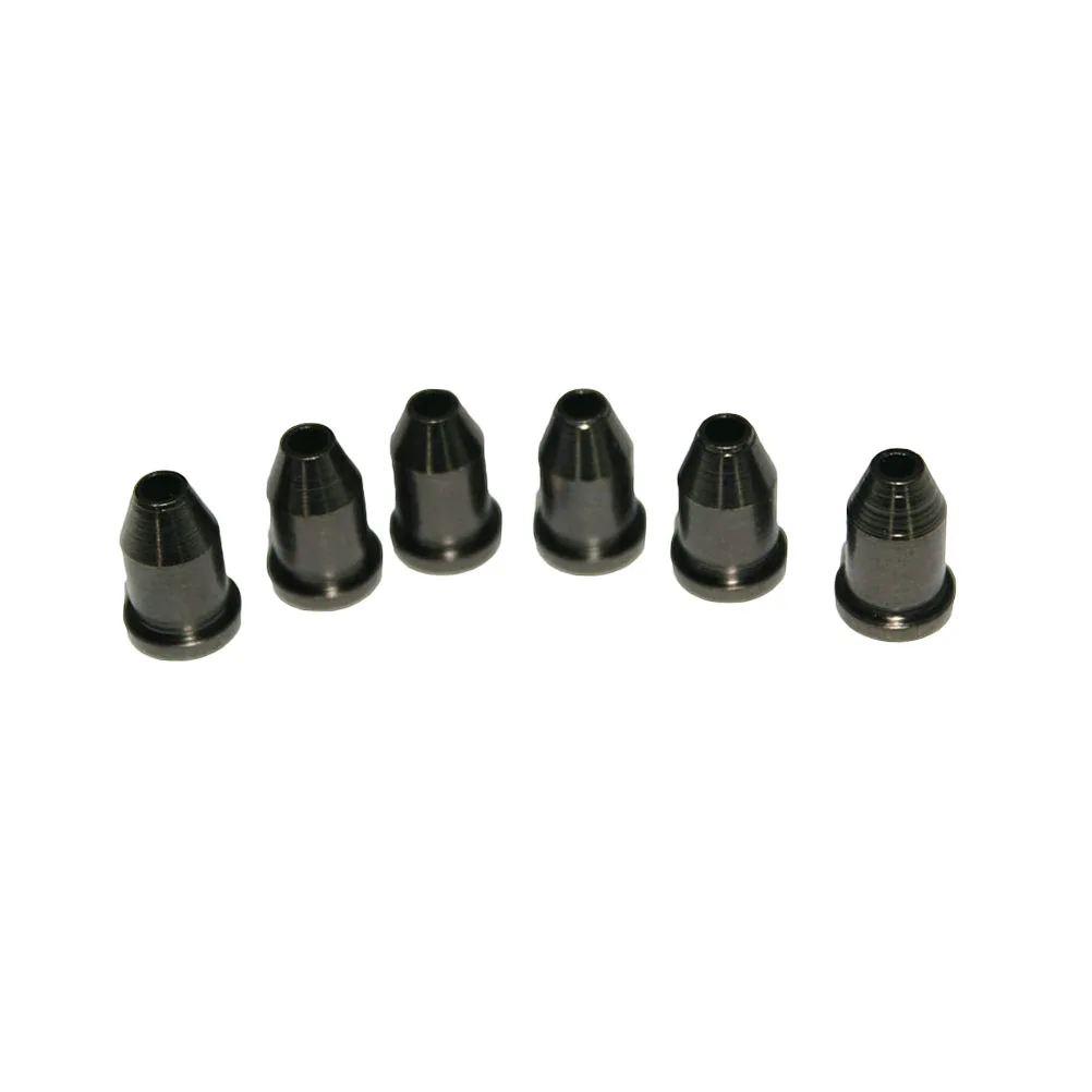 

6pcs Guitar String Cap Ferrule Through Body Buckle for Bass Black Durable Ideal Strings Repair Projects Accessories
