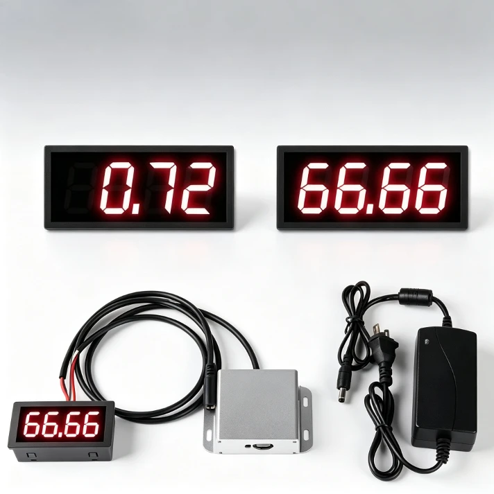 High Precision Industrial Laser Rangefinder Module, 100m Range Laser Distance Sensor with TTL RS485 Serial & Analog Output