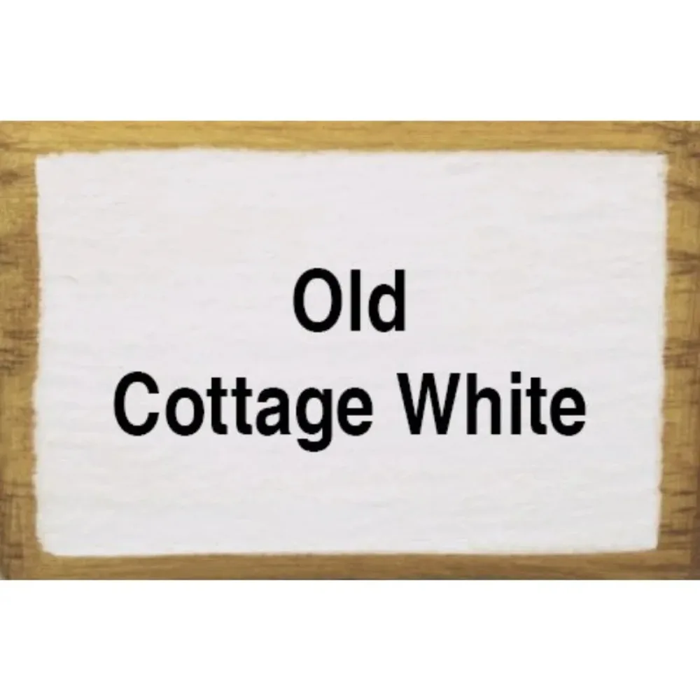 عرض ساخن!-حامل سلة المهملات الخشبي المائل (قديم - أبيض كوخ)-جديد