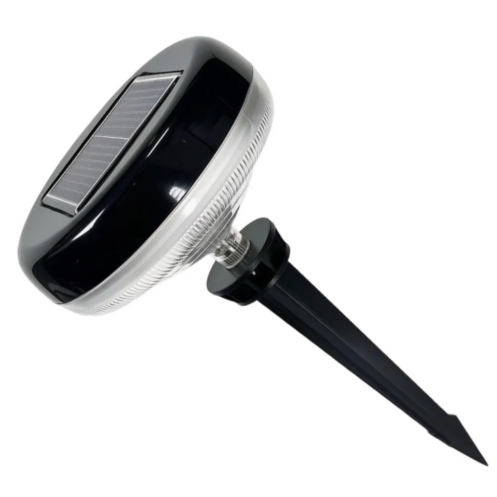 Auto-Activated Solar Landscape Lights with Remote Color and Brightness Control and All-Weather Rated Enclosure
