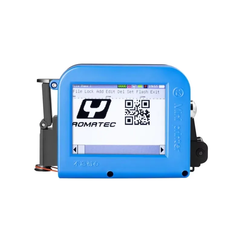 12.7mm Mini Portable Handheld Inkjet Printer for Batch‑Code Serial‑Number Logo Expiry‑Date Label Printing