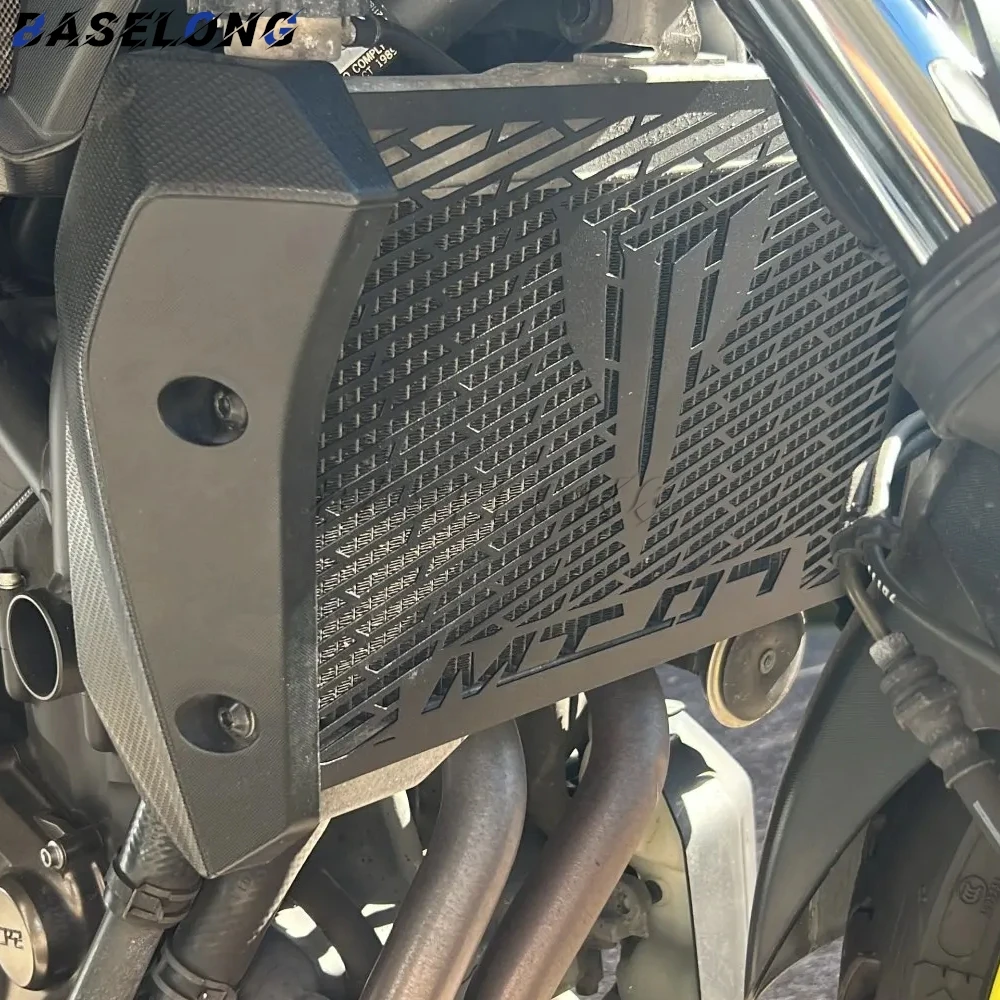

Motorcycle Accessories For Yamaha MT07 MT-07 FZ-07 FZ07 2014 2015 2016 2017 2018 2019-2024 Radiator Guard Grille Cover Protector