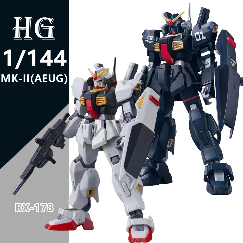 Assembled Model Kit MK-II(AEUG) HGUC 1/144 RX-178 Mecha Model Plastic Toy Movable Joints Mobile Suit Doll Boy Gift