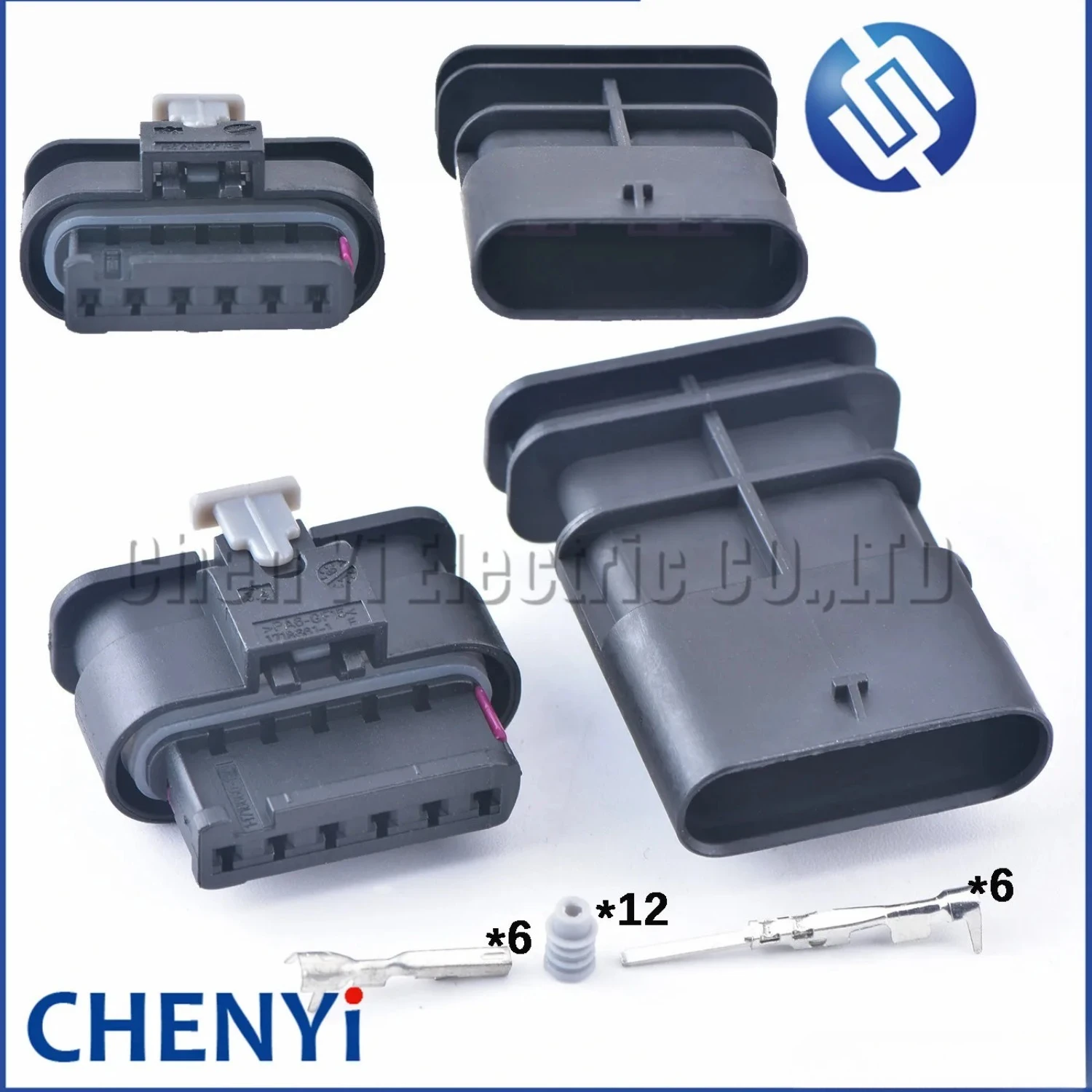 6 Pin Auto waterproof connector Accelerator Throttle pedal position sensor Plug 4F0973706 4F0 973 706 1-1718646-1 1-2141325-1