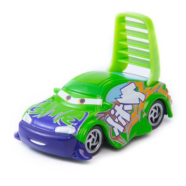 Auto Disney Pixar Cars Speelgoed Lightning McQueen Jackson Storm Mater Sally Sheriff 1:55 Diecast Model Auto Speelgoed Kinderen Verjaardagscadeau