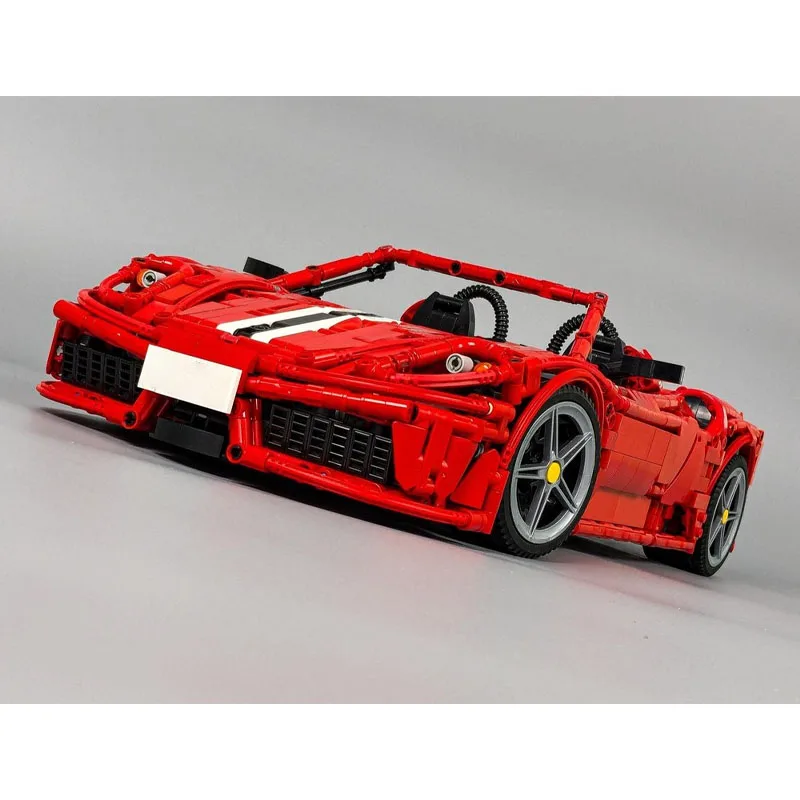 MOC-212737 красный новый F430 суперкар гоночный строительный блок модель 2987 PartsMOC креативный мальчик детский день рождения строительные блоки игрушка в подарок