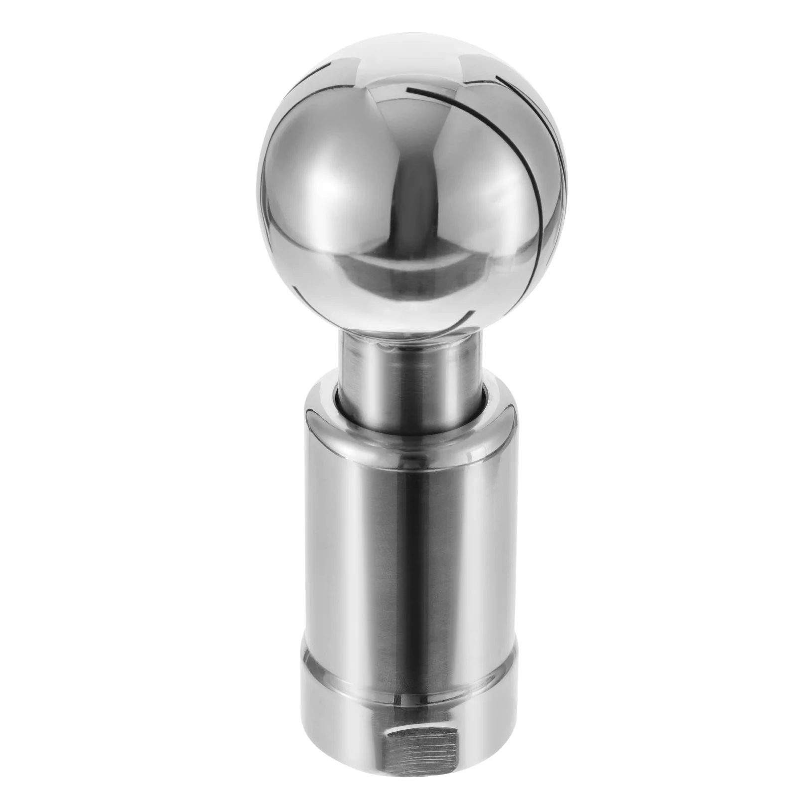

1pc 360 Degree Rotating Spray Ball Stainless Steel Cleaning Tool Durable Corrosion Resistant Easy Install No Burrs Tank Washing