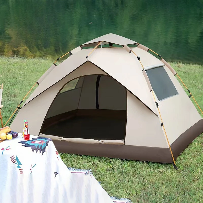 

Sunshade Waterproof Camping Tent Bunk Windbreaker Travel Camping Tent Folding Tourist Light-Weight Tentes De Voyage Outdoor Gear