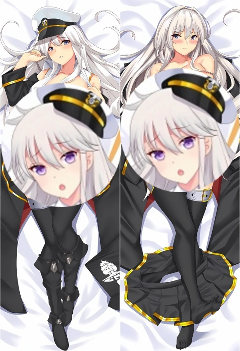 Azur Lane Anime Cartoons USS Enterprise Cosplay Dakimakura Pillow Case Hugging Body Prop